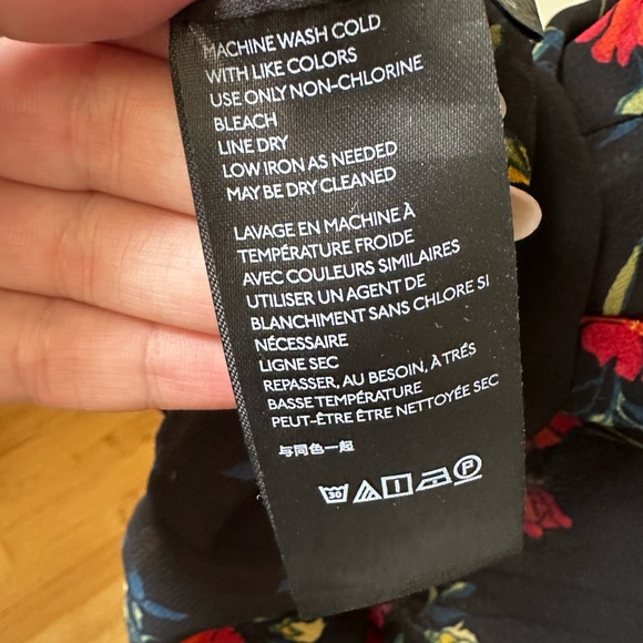 Urban Outfitters Black Floral Midi Dress - Picture 4 of 4